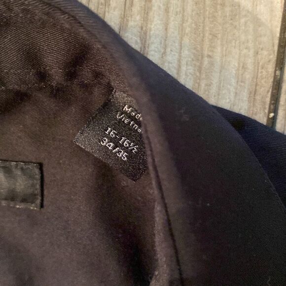 MARC NEW YORK ANDREW MARC BLACK MENS SLIM FIT BUTTON UP DRESS SHIRT - Picture 3 of 6